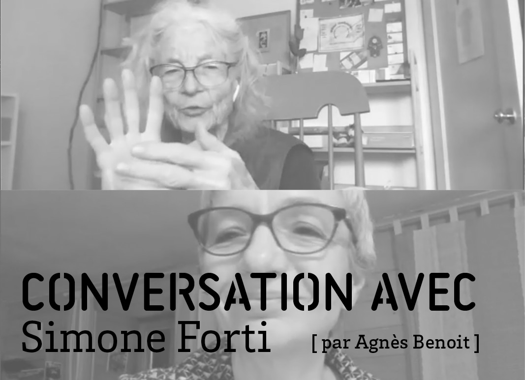 Conversation avec Simone Forti