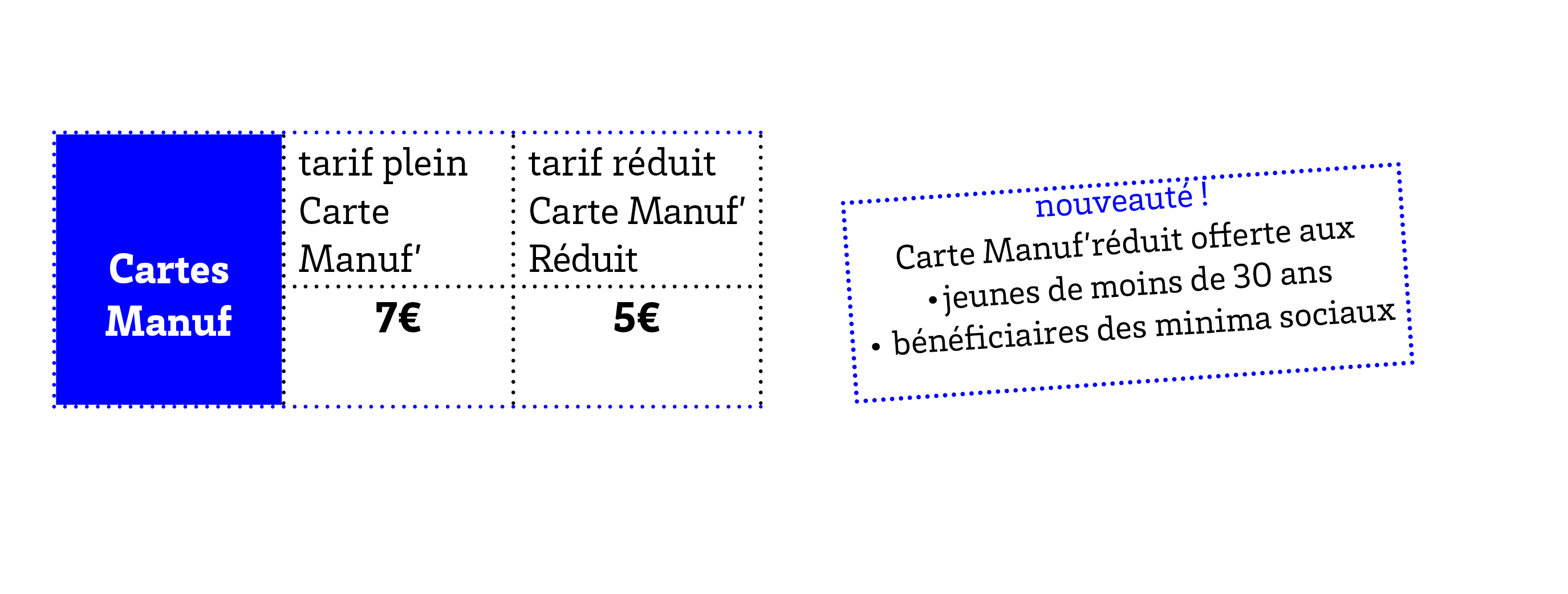 page carte manuf site